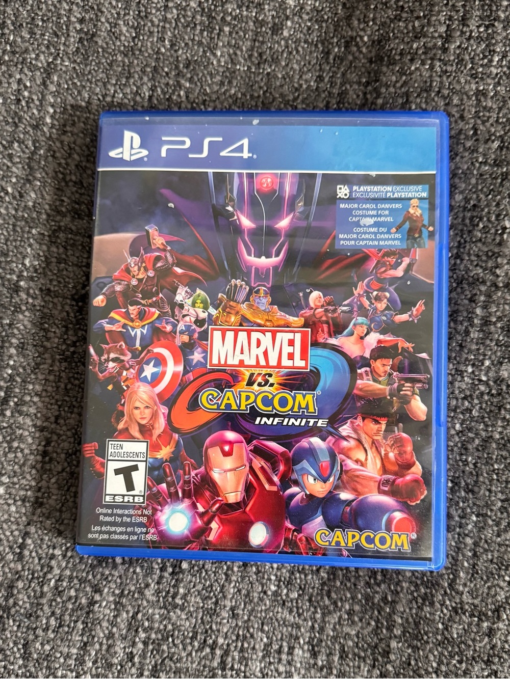 Marvel Vs Capcom: Infinite Sony PS4 Game Complete Playstation 4